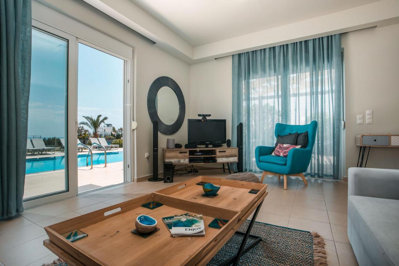 Luxury Villa Petalutha Kolymbia Exterior photo